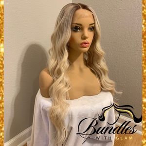 Beautiful Custom Blonde Wig Highest Quality 24 in